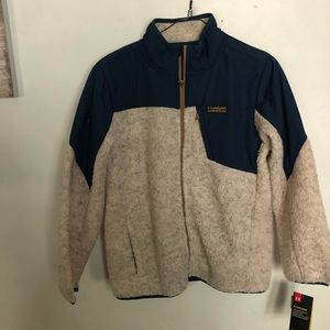 Uner Armour NWT Zip up loose cold gear jacket YXL